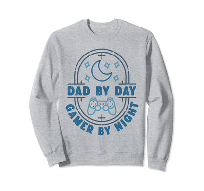 Dad Day Gamer Night Video Sweatshirt - Casual Everyday Wear for Adults - T-Shirt, Sweatshirt, Hoodie