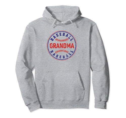 Baseball Grandma Funny Sport Hoodie - Minimalist Print Unisex - T-Shirt, Sweatshirt, Hoodie