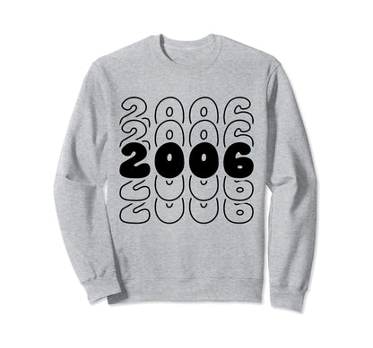 18 Year Old Groovy 18Th Birthday Boho Sweatshirt - Graphic Print Men Women - T-Shirt, Sweatshirt, Hoodie
