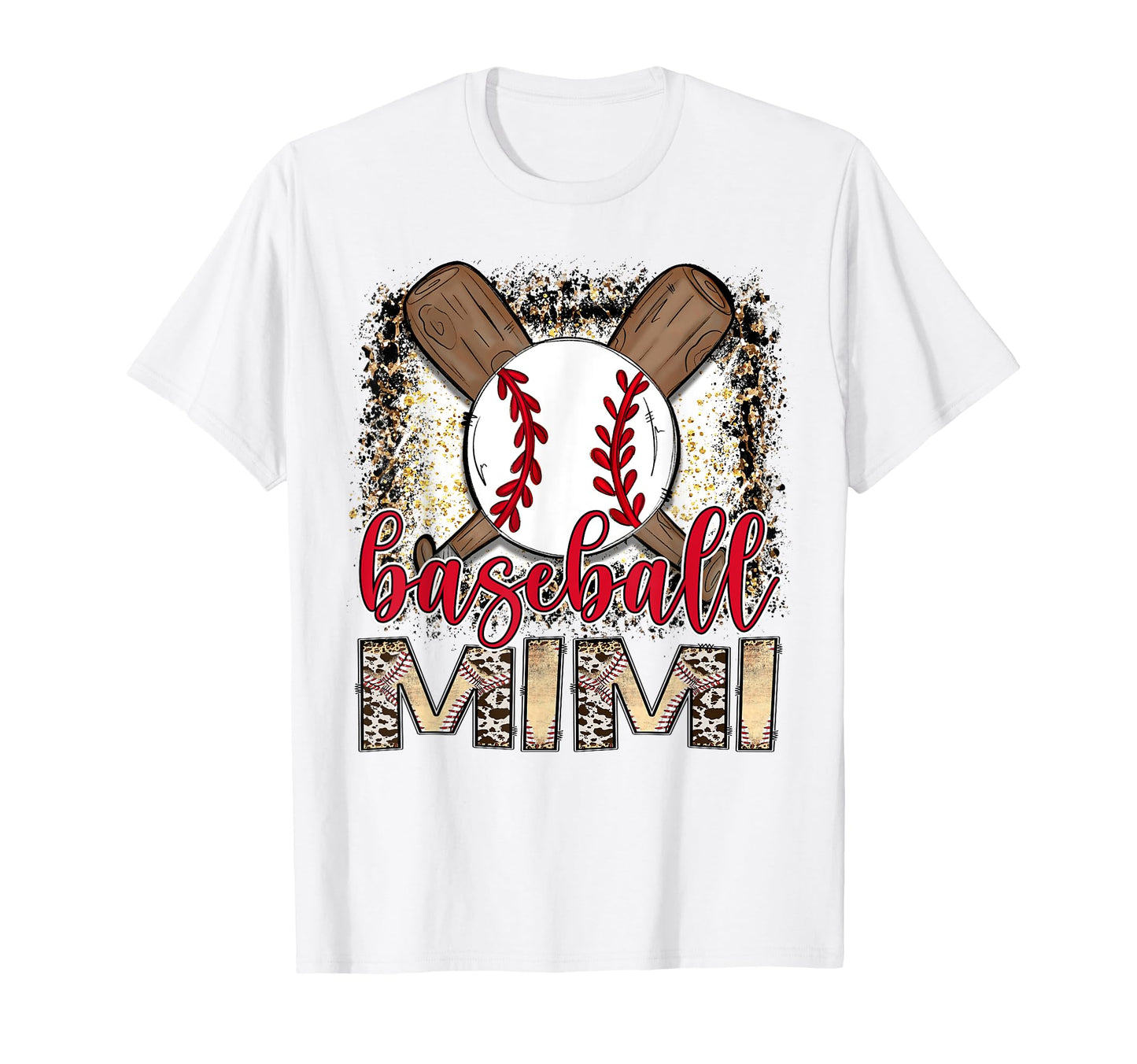 Baseball Mimi Leopard Proud Ball Mimi Game T-Shirt - Trendy Graphic Unisex - T-Shirt, Sweatshirt, Hoodie