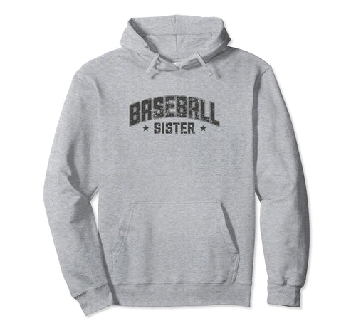 Baseball Sister Funny Sporty Hoodie - Custom Art Print Unisex - T-Shirt, Sweatshirt, Hoodie