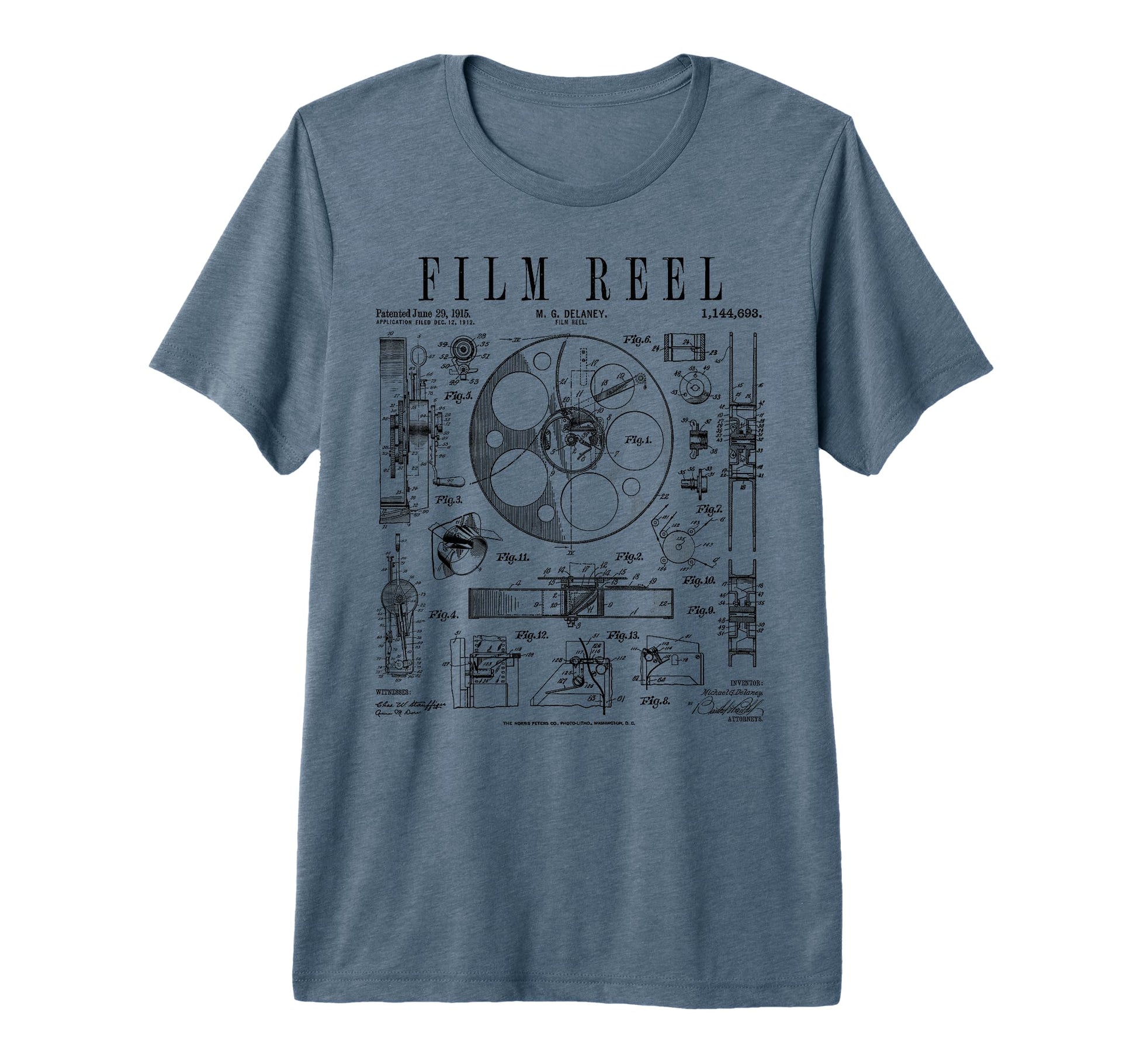 Cinematography Movie Film Reel T-Shirt - Fun Novelty Design Men Women - T-Shirt, Sweatshirt, Hoodie