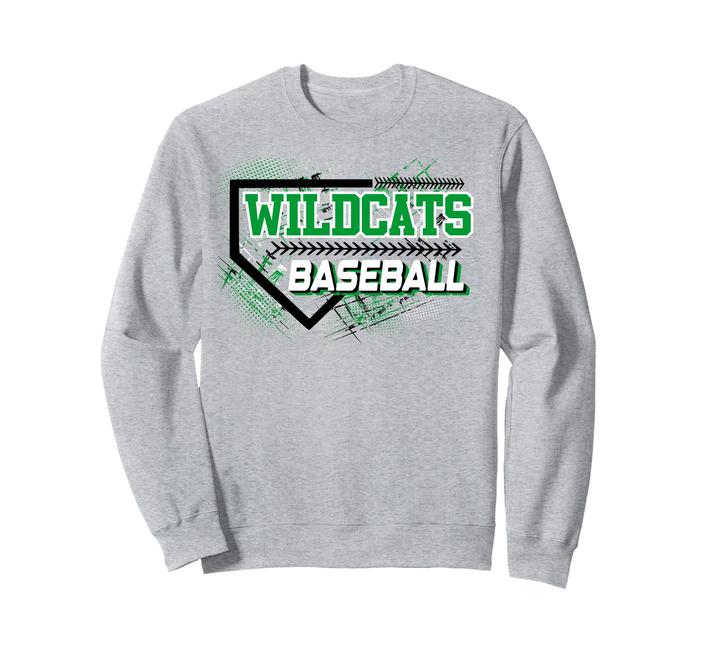 Wildcats Baseball Mom Sports Game Sweatshirt - Aesthetic Graphic Men Women - T-Shirt, Sweatshirt, Hoodie