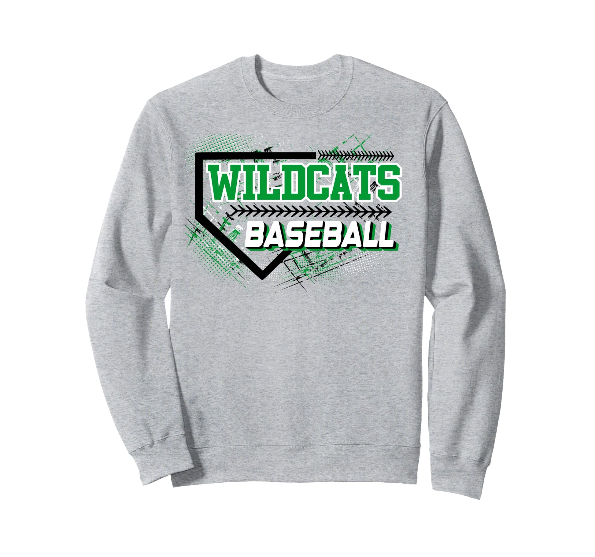 Wildcats Baseball Mom Sports Game Sweatshirt - Aesthetic Graphic Men Women - T-Shirt, Sweatshirt, Hoodie