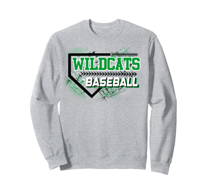 Wildcats Baseball Mom Sports Game Sweatshirt - Aesthetic Graphic Men Women - T-Shirt, Sweatshirt, Hoodie