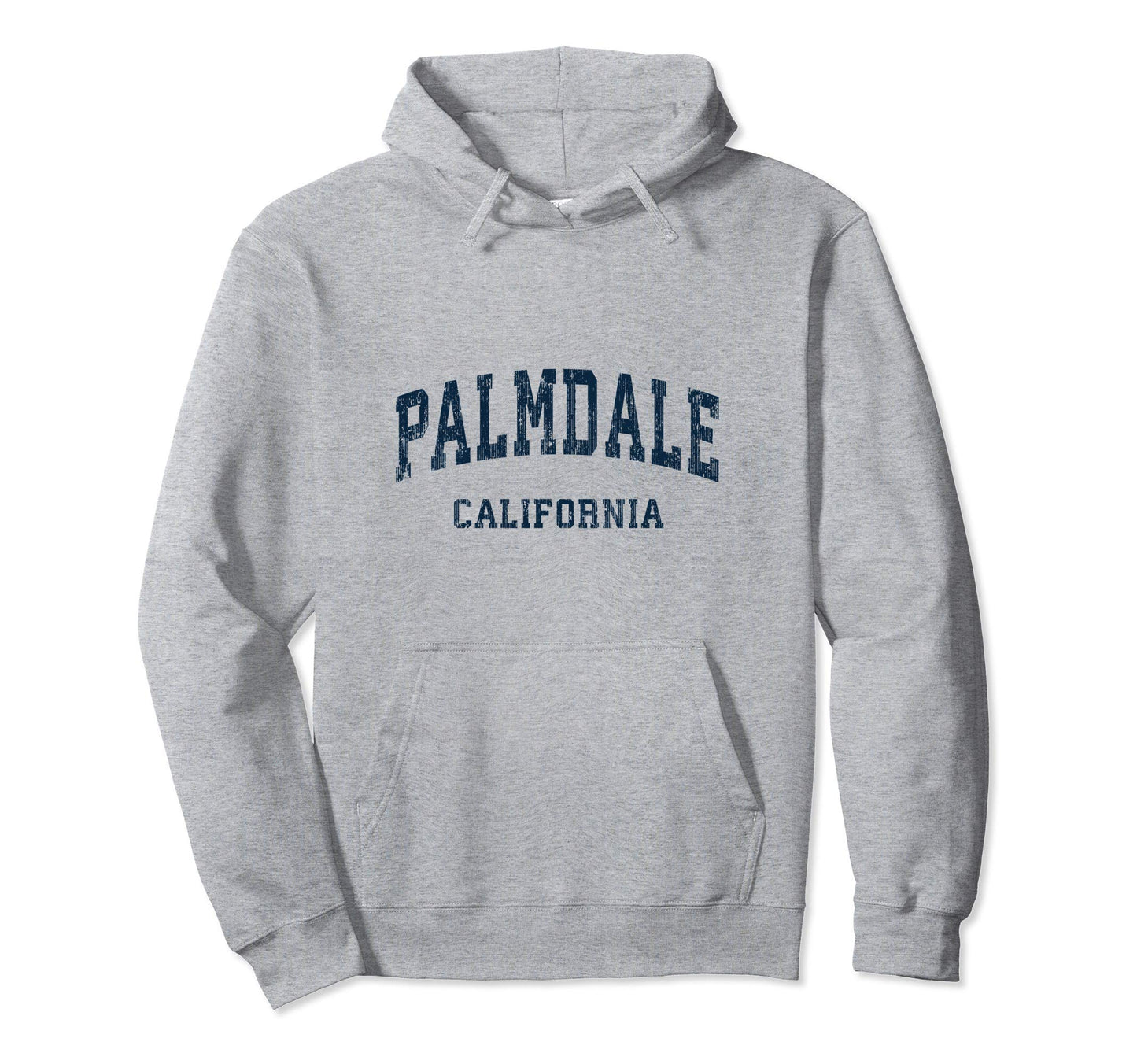 Palmdale California Ca Varsity Sports Navy Hoodie - Novelty Apparel Unisex - T-Shirt, Sweatshirt, Hoodie