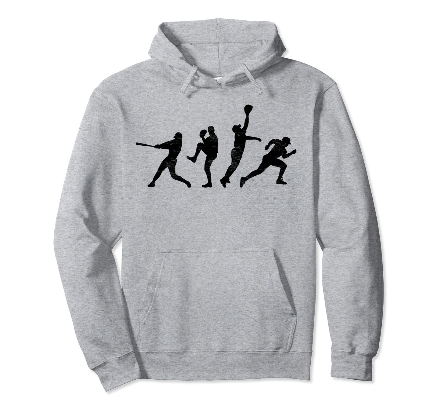Baseball Catcher Pitcher Batter Hoodie - Streetwear Style Unisex - T-Shirt, Sweatshirt, Hoodie