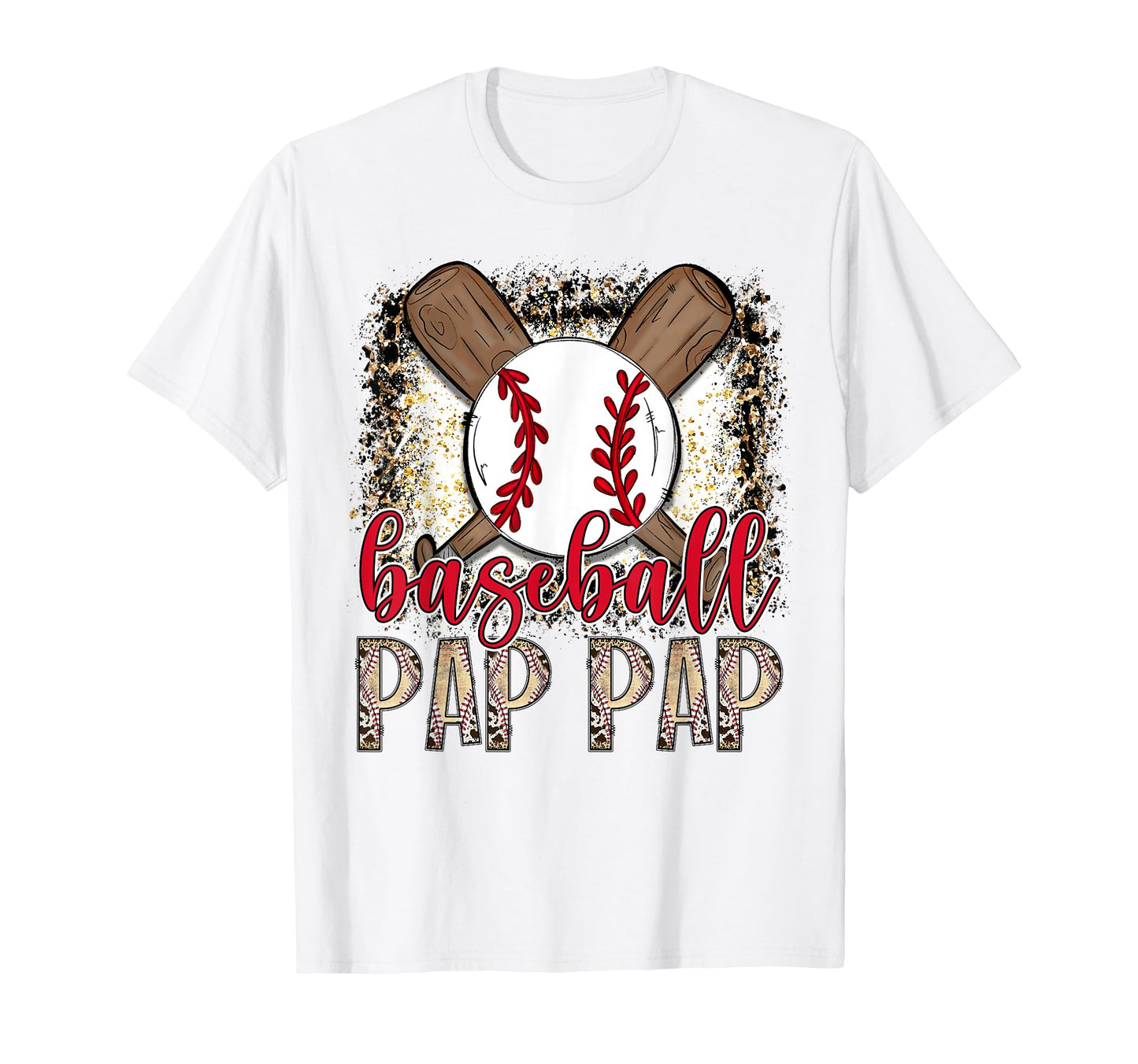 Baseball Pap Pap Leopard Proud T-Shirt - Casual Everyday Wear Men Women - T-Shirt, Sweatshirt, Hoodie