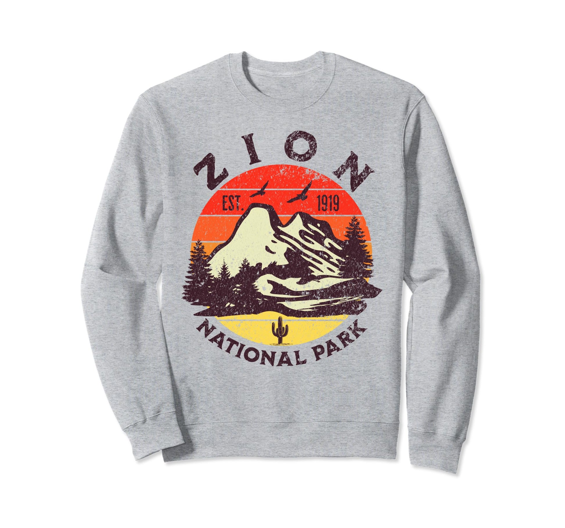 Zion National Park Utah Usa Hoodie - Casual Everyday Wear for Adults - T-Shirt, Sweatshirt, Hoodie