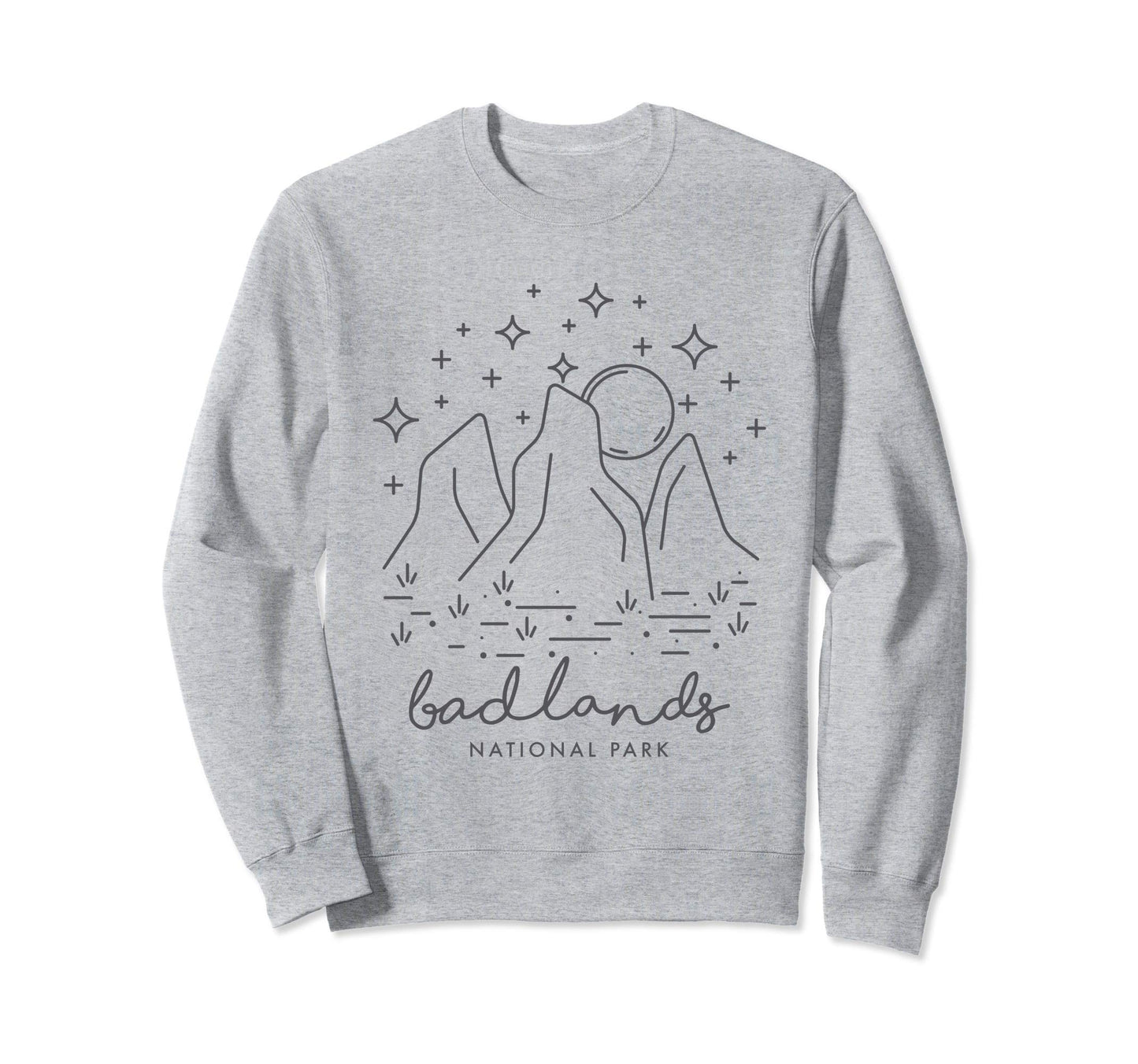 Badlands National Park Mountains Sweatshirt - Streetwear Style Unisex - T-Shirt, Sweatshirt, Hoodie