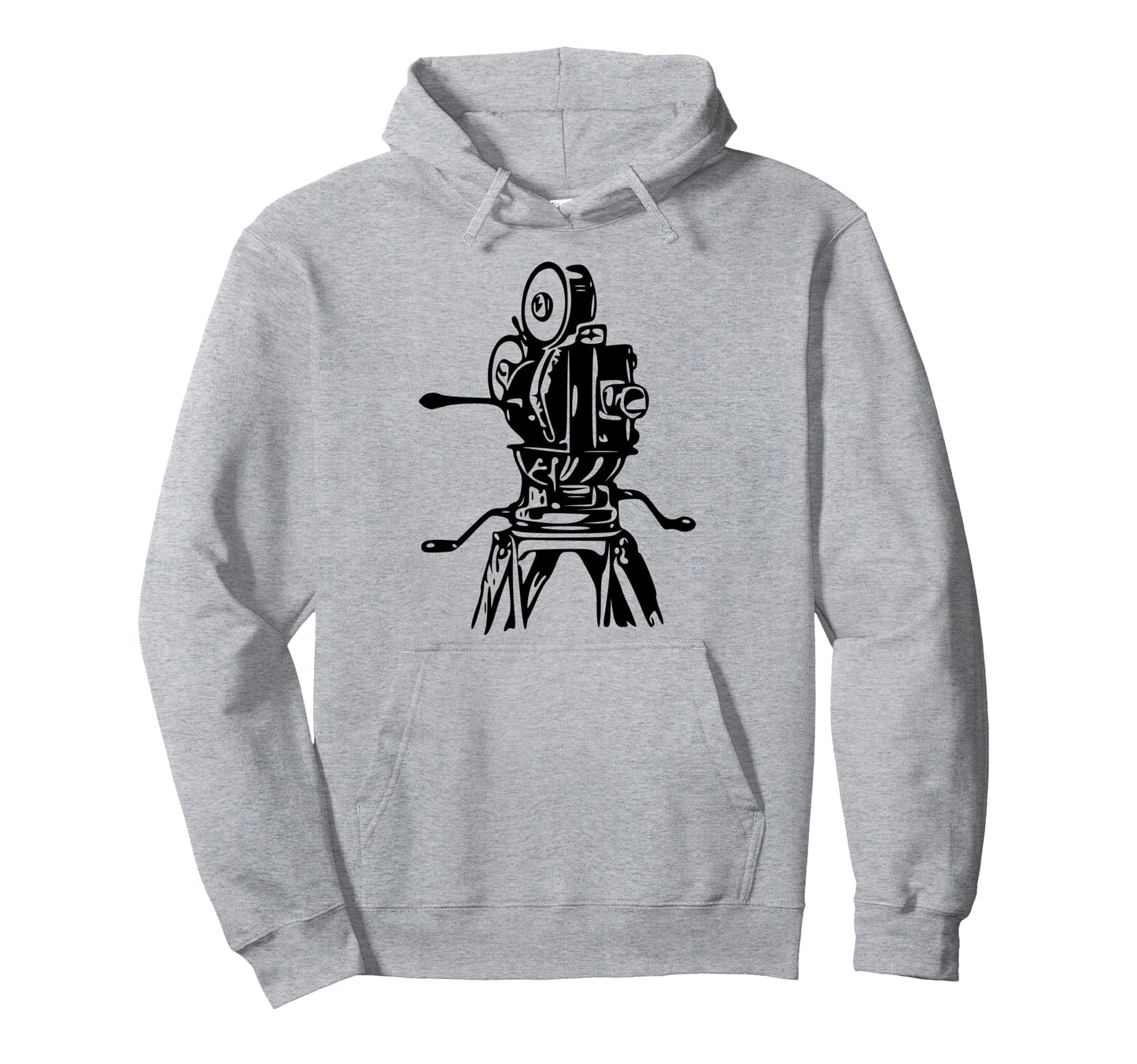 Camera Film Movie Logo Hoodie - Minimalist Print Men Women - T-Shirt, Sweatshirt, Hoodie