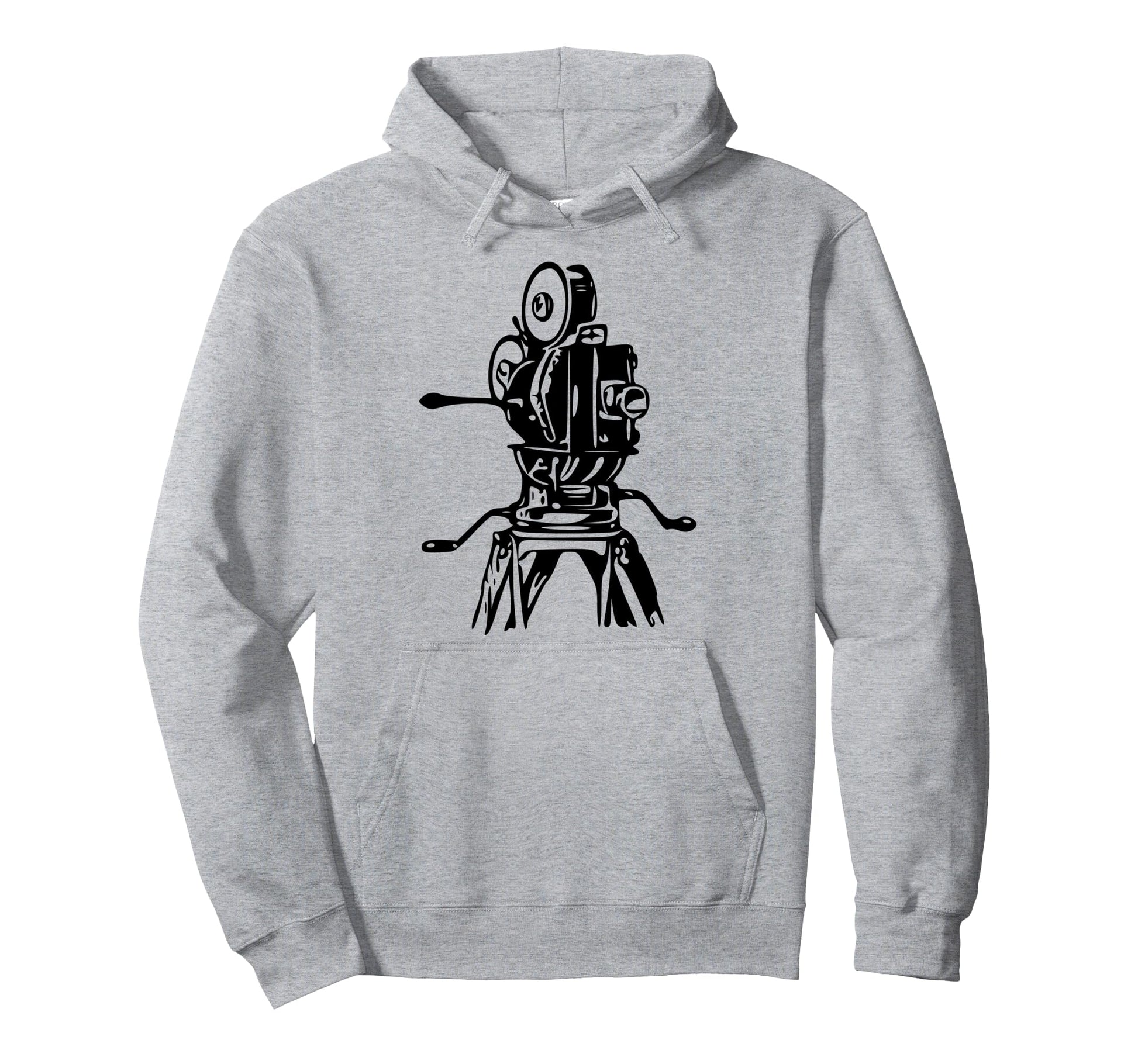 Camera Film Movie Logo Hoodie - Minimalist Print Men Women - T-Shirt, Sweatshirt, Hoodie