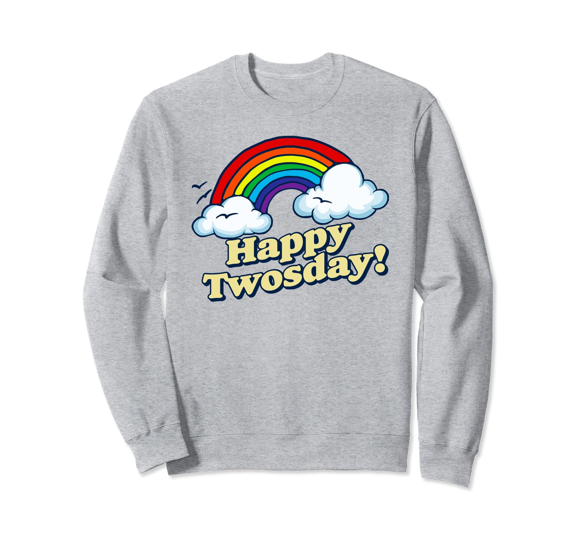Happy Twosday Fun And Funny Sweatshirt - Streetwear Style for Adults - T-Shirt, Sweatshirt, Hoodie