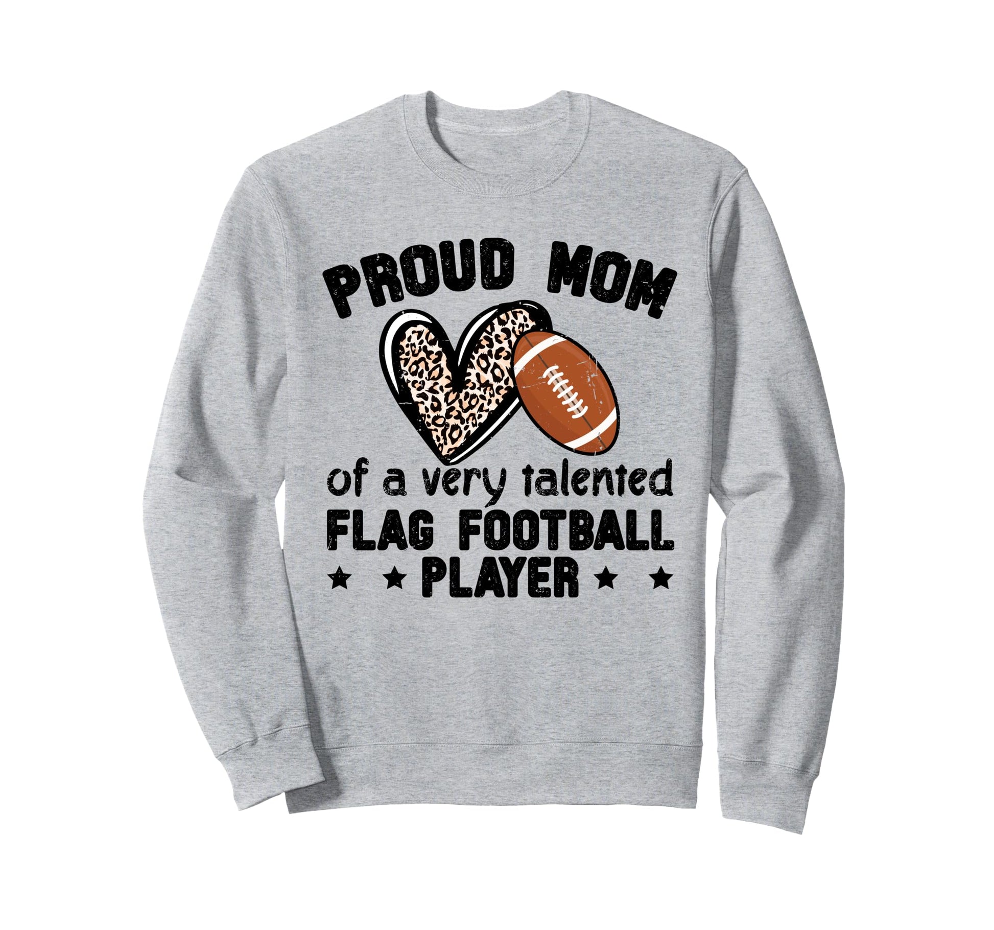 Game Day Flag Football Mom Sweatshirt - Streetwear Style for Adults - T-Shirt, Sweatshirt, Hoodie