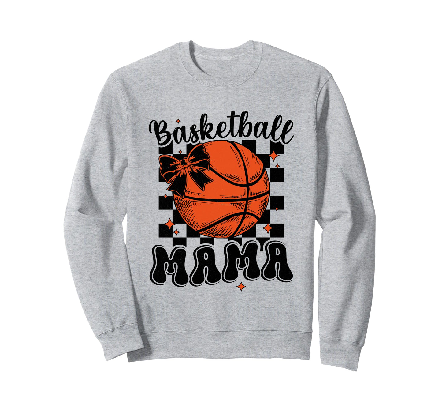 Basketball Mom Art Mothers Day Sweatshirt - Graphic Print for Adults - T-Shirt, Sweatshirt, Hoodie