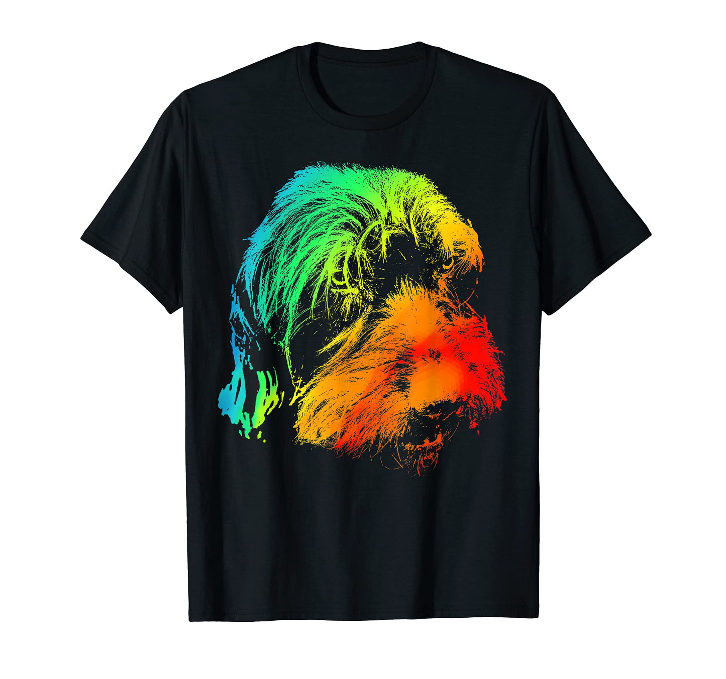 Pudelpointer Colorful Rainbow T-Shirt - Minimalist Print Unisex - T-Shirt, Sweatshirt, Hoodie