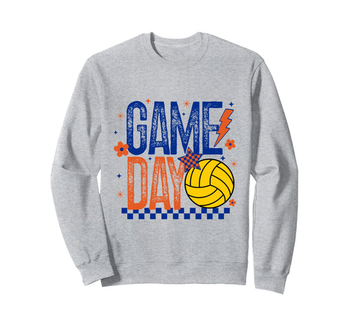 Game Day Water Polo Mom Season Blue Sweatshirt - Custom Art Print Unisex - T-Shirt, Sweatshirt, Hoodie