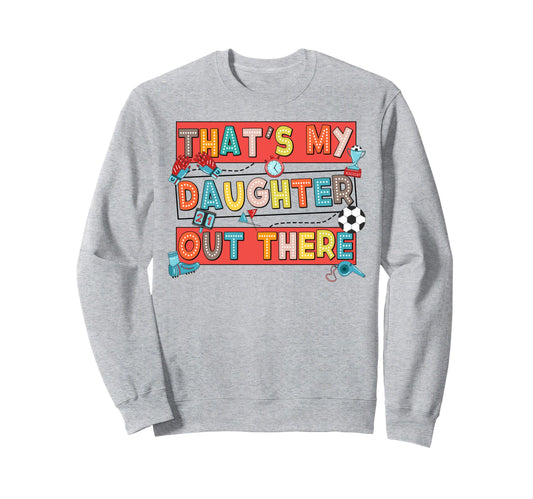Soccer Mom Dad Biggest Fan Thats My Sweatshirt - Trendy Graphic Men Women - T-Shirt, Sweatshirt, Hoodie
