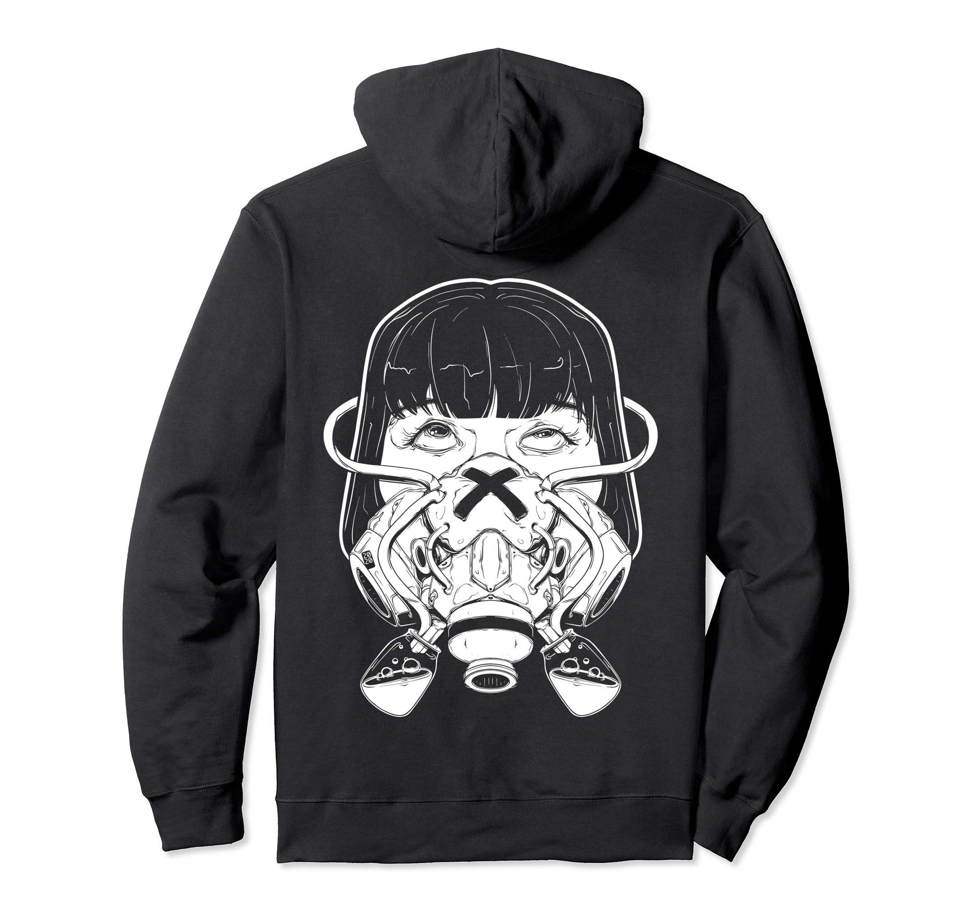 Vaporwave Grunge Aesthetic Punk Hoodie - Casual Everyday Wear for Adults - T-Shirt, Sweatshirt, Hoodie