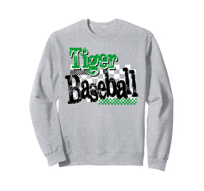 Tiger Baseball Mom Game Day Sweatshirt - Casual Everyday Wear for Adults - T-Shirt, Sweatshirt, Hoodie