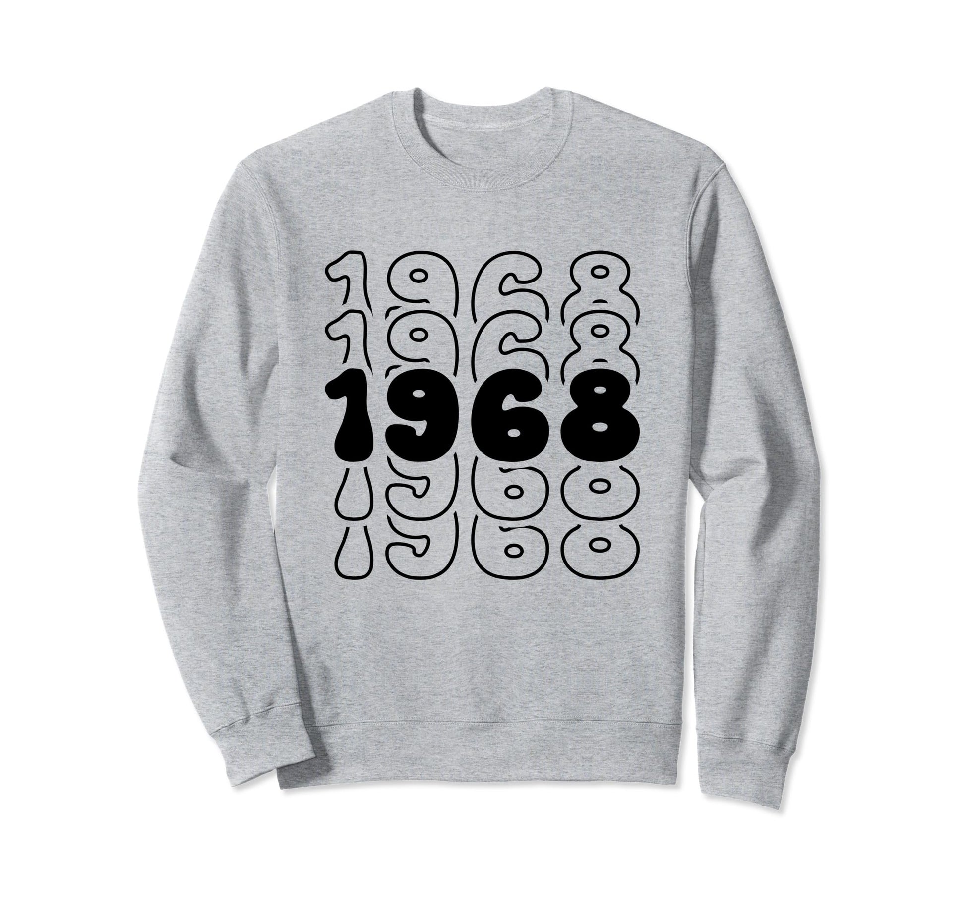 56 Year Old Groovy 56Th Birthday Sweatshirt - Graphic Print for Adults - T-Shirt, Sweatshirt, Hoodie