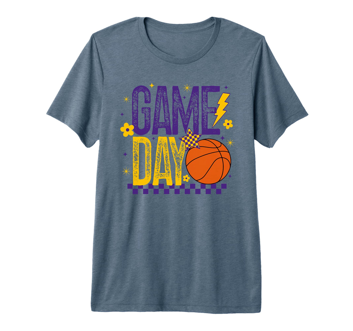 Basketball Mom Game Day Tipoff T-Shirt - Casual Everyday Wear Unisex - T-Shirt, Sweatshirt, Hoodie