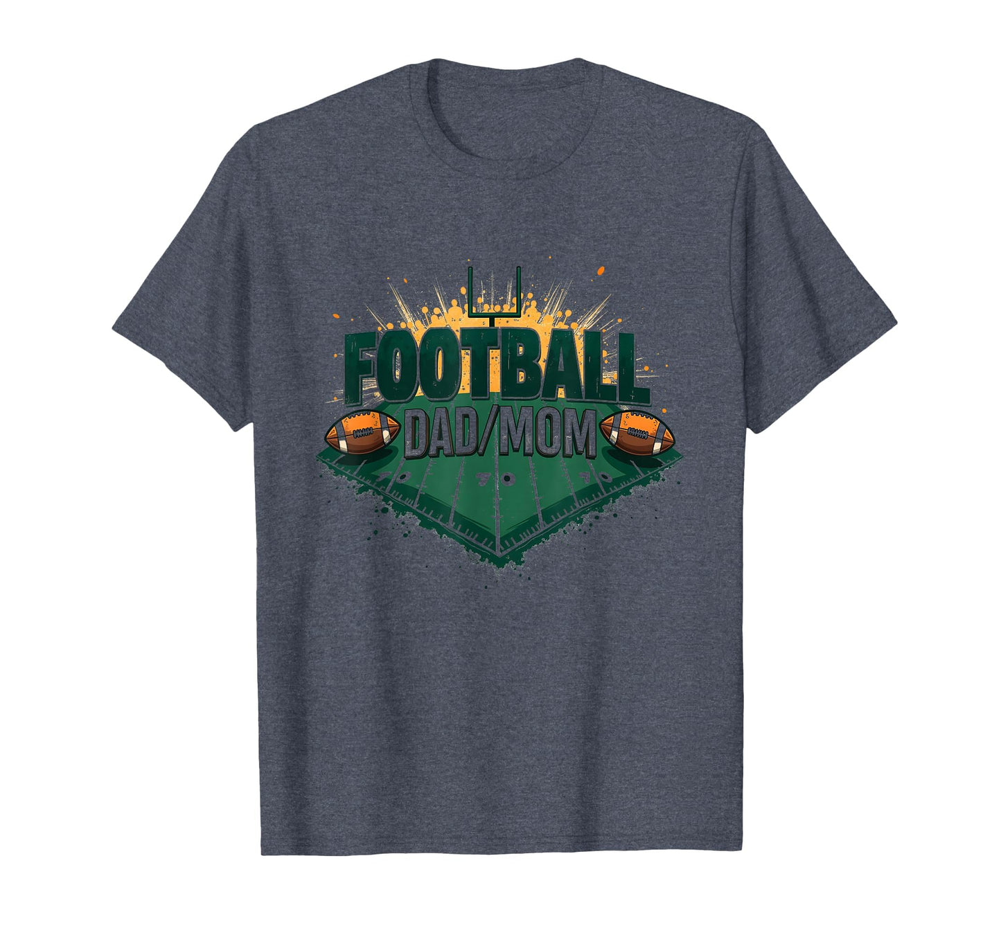 Football Dad Mom Proud Parent Game T-Shirt - Minimalist Print for Adults - T-Shirt, Sweatshirt, Hoodie