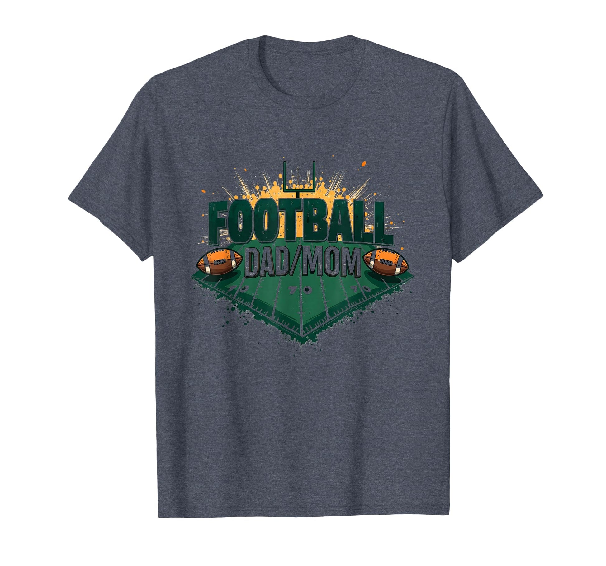 Football Dad Mom Proud Parent Game T-Shirt - Minimalist Print for Adults - T-Shirt, Sweatshirt, Hoodie