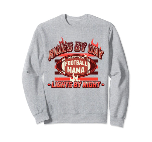 Football Mama Mothers Day Mom Sweatshirt - Casual Everyday Wear Unisex - T-Shirt, Sweatshirt, Hoodie