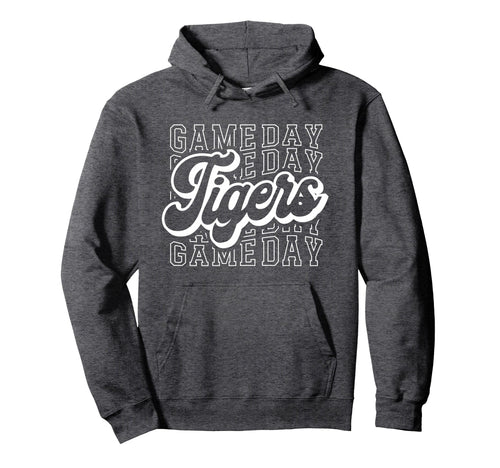 Tigers Game Mascot Day Tigers Team Hoodie - Minimalist Print Men Women - T-Shirt, Sweatshirt, Hoodie