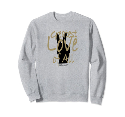 Whitney Houston Greatest Love All Sweatshirt - Minimalist Print for Adults - T-Shirt, Sweatshirt, Hoodie