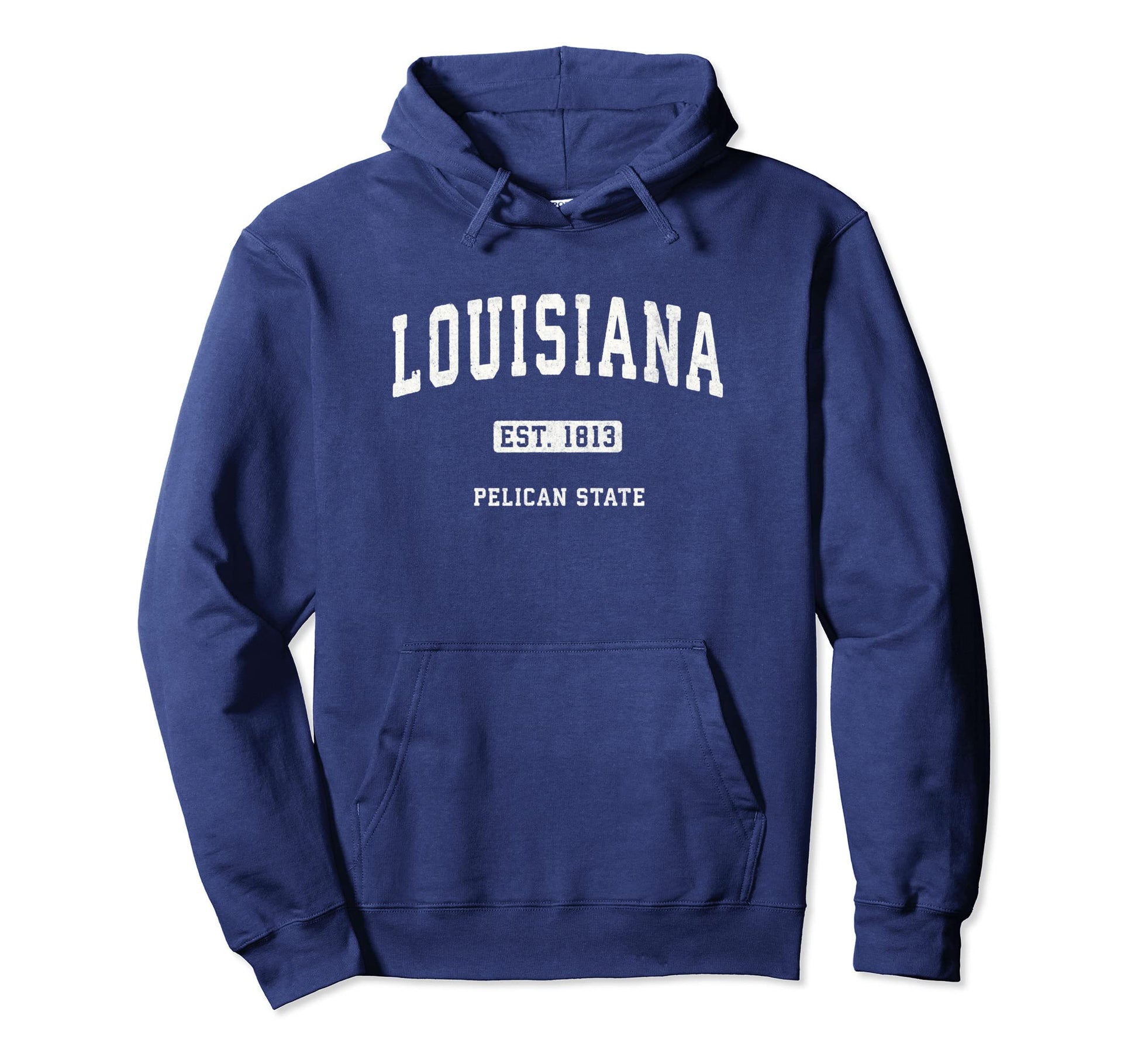 Louisiana La Sports Varsity Hoodie - Unique Graphic Men Women - T-Shirt, Sweatshirt, Hoodie