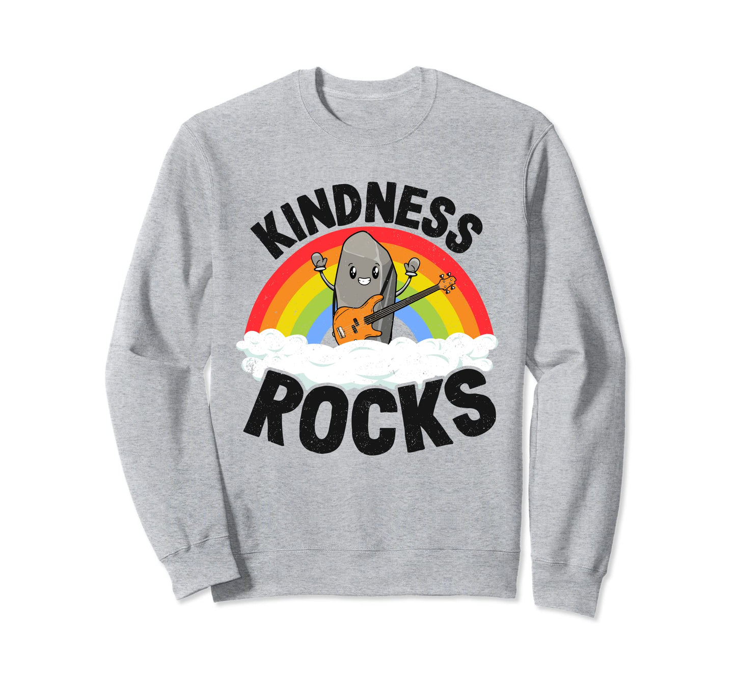 Anti Bullying Rainbow Music Teacher Sweatshirt - Graphic Print for Adults - T-Shirt, Sweatshirt, Hoodie