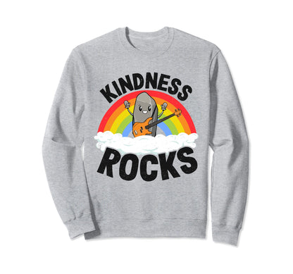 Anti Bullying Rainbow Music Teacher Sweatshirt - Graphic Print for Adults - T-Shirt, Sweatshirt, Hoodie