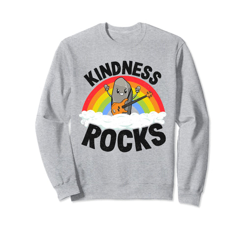 Anti Bullying Rainbow Music Teacher Sweatshirt - Graphic Print for Adults - T-Shirt, Sweatshirt, Hoodie