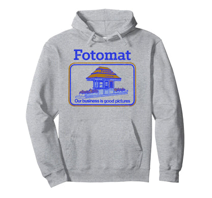 Fotomat Camera Photo Hoodie - Trendy Graphic Unisex - T-Shirt, Sweatshirt, Hoodie