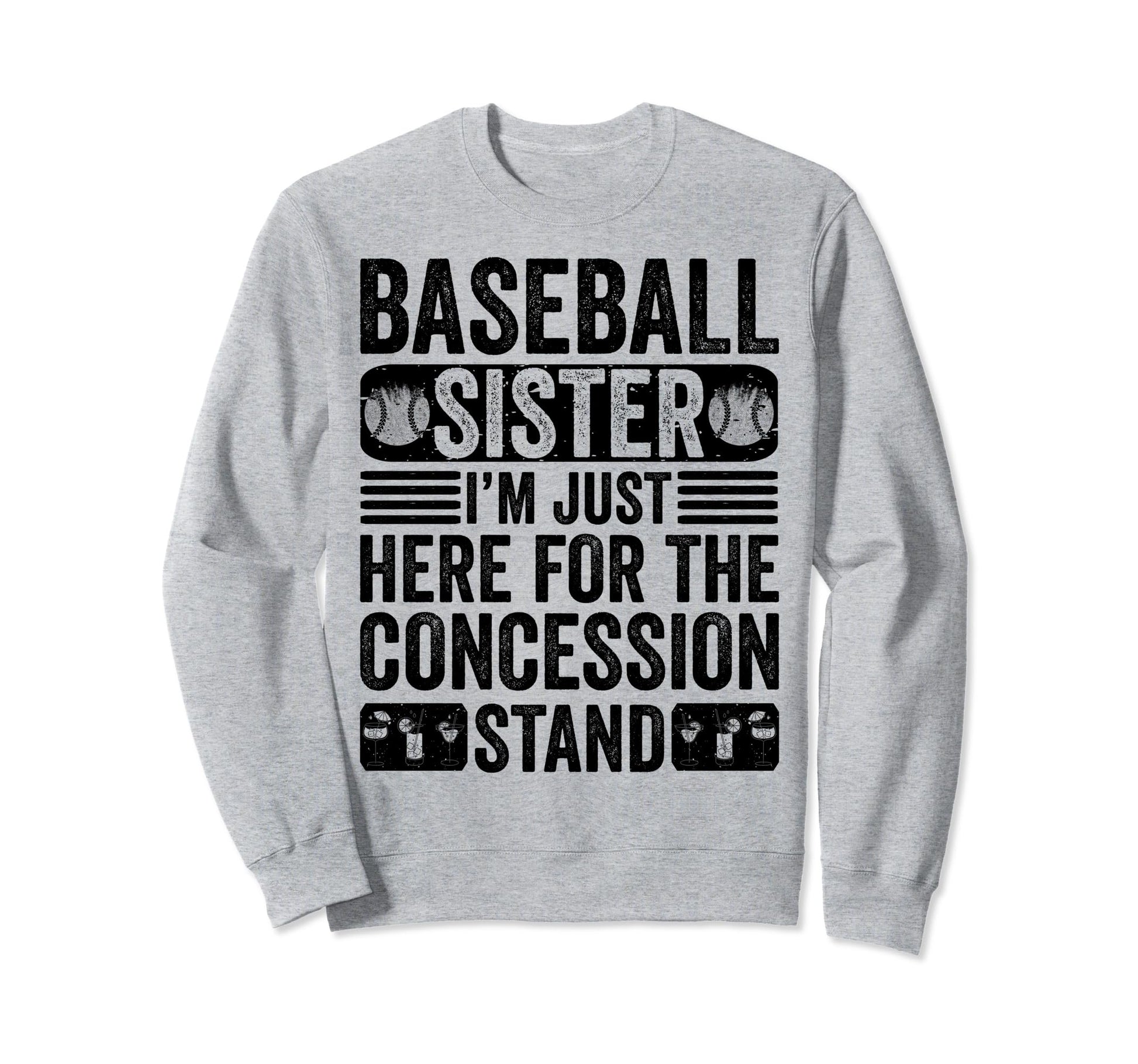 Baseball Sister Store Sweatshirt - Graphic Print for Adults - T-Shirt, Sweatshirt, Hoodie