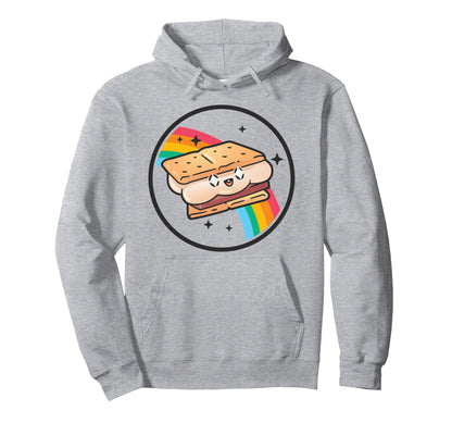 Japanese Smore Kawaii Japan Rainbow Hoodie - Streetwear Style for Adults - T-Shirt, Sweatshirt, Hoodie