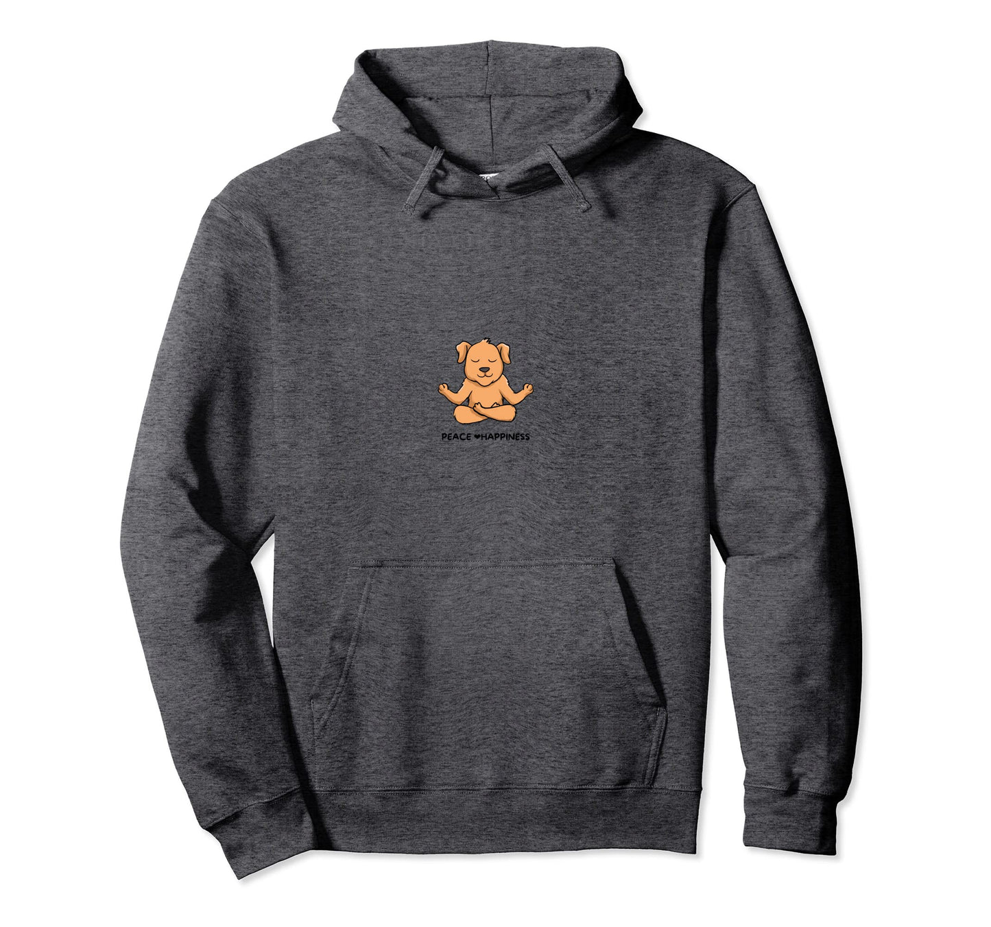 Peace Love Happiness Hoodie - Trendy Graphic Unisex - T-Shirt, Sweatshirt, Hoodie
