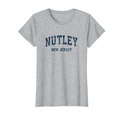 Nutley New Jersey Nj Varsity Sports T-Shirt - Unique Graphic for Adults - T-Shirt, Sweatshirt, Hoodie