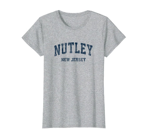 Nutley New Jersey Nj Varsity Sports T-Shirt - Unique Graphic for Adults - T-Shirt, Sweatshirt, Hoodie