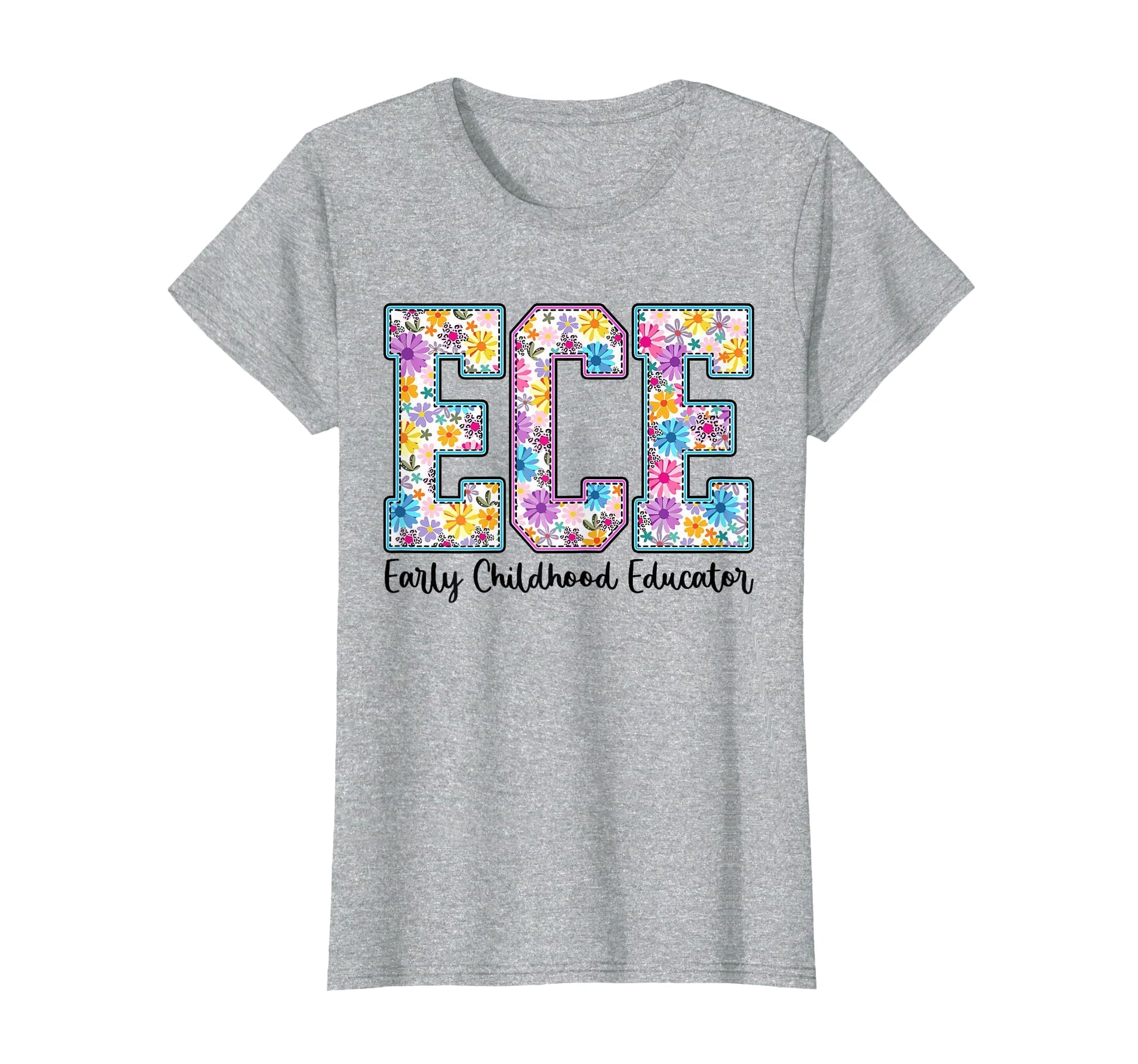 Ece Early Childhood Educator Boho T-Shirt - Trendy Graphic Men Women - T-Shirt, Sweatshirt, Hoodie