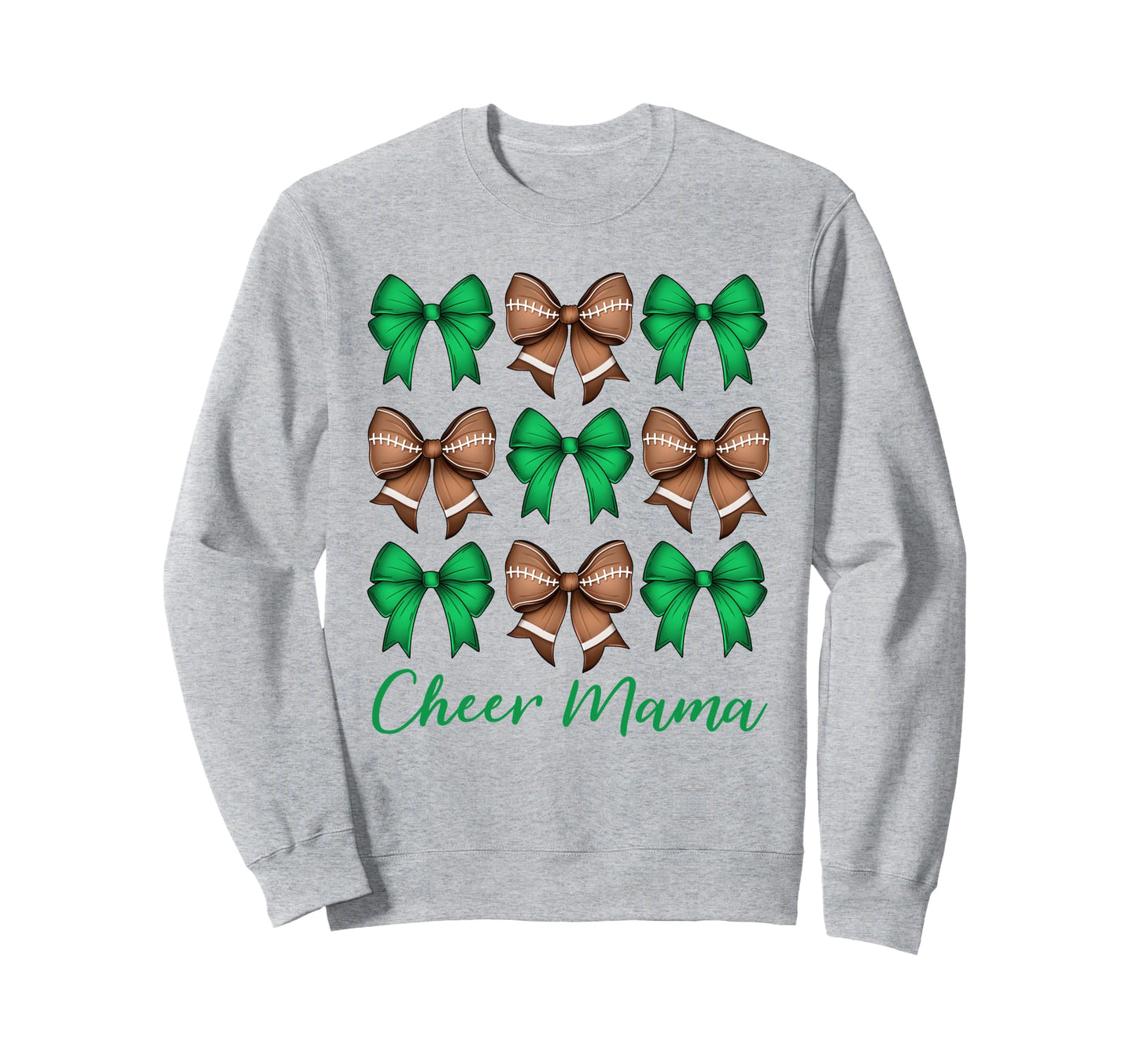 Game Day Green Cheerleader Croquette Sweatshirt - Streetwear Style Unisex - T-Shirt, Sweatshirt, Hoodie