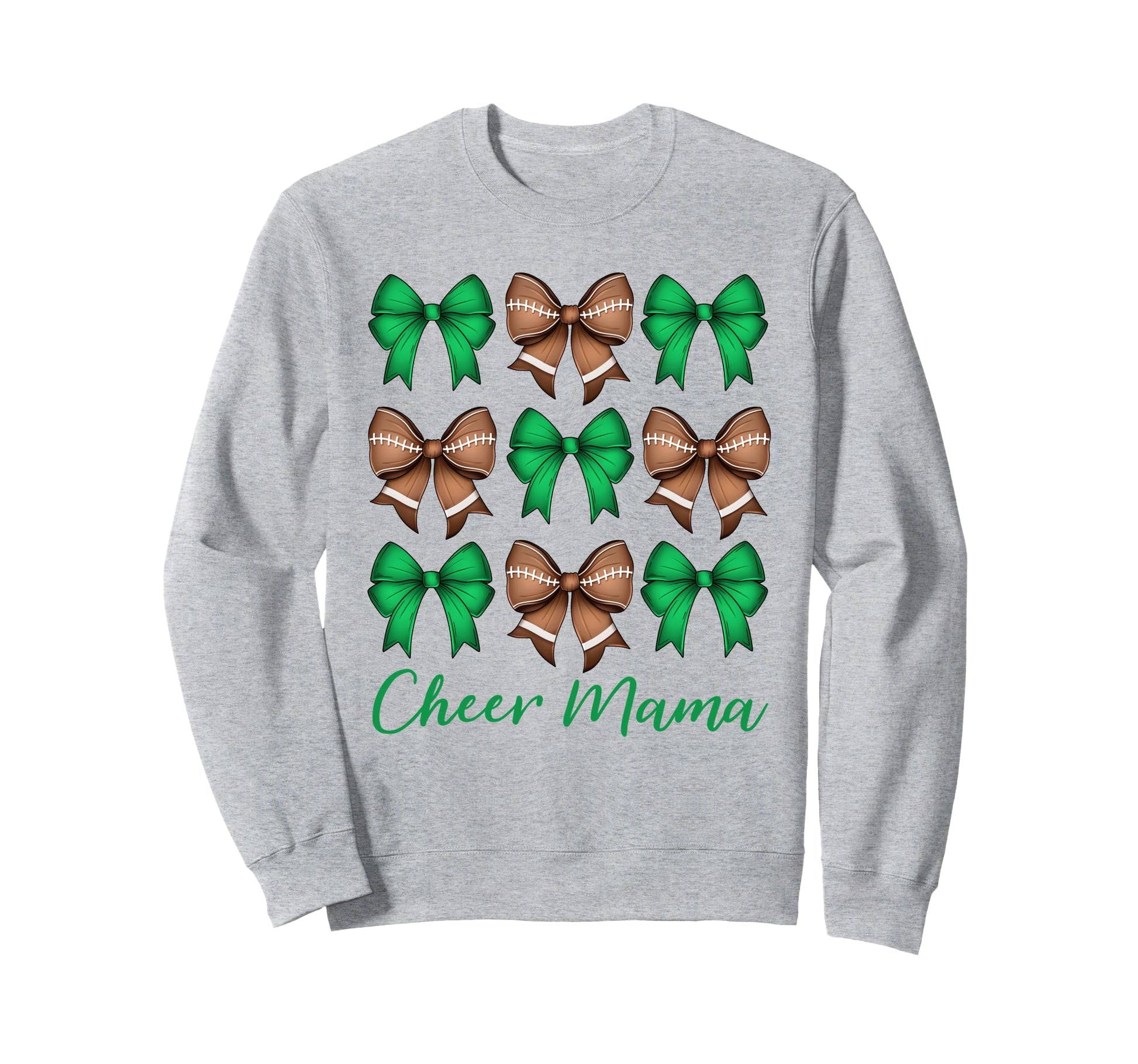Game Day Green Cheerleader Croquette Sweatshirt - Streetwear Style Unisex - T-Shirt, Sweatshirt, Hoodie