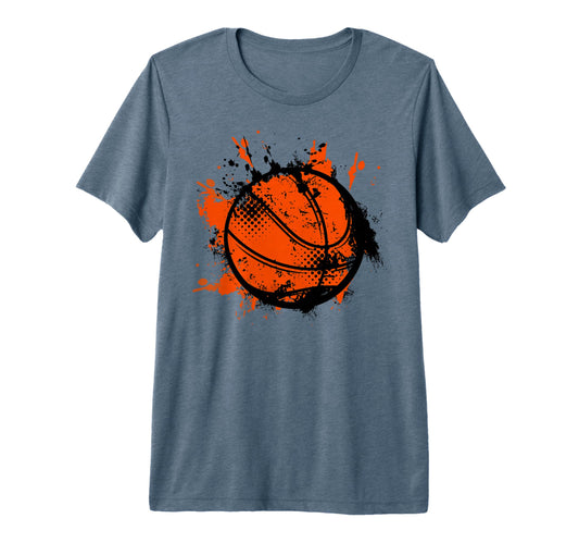 Basketball Ball Player Basketball T-Shirt - Novelty Apparel for Adults - T-Shirt, Sweatshirt, Hoodie