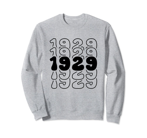 95 Year Old Groovy 95Th Birthday Boho Sweatshirt - Graphic Print Unisex - T-Shirt, Sweatshirt, Hoodie