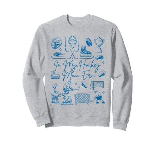 Hockey Mama Doodles Game Day Sweatshirt - Custom Art Print for Adults - T-Shirt, Sweatshirt, Hoodie