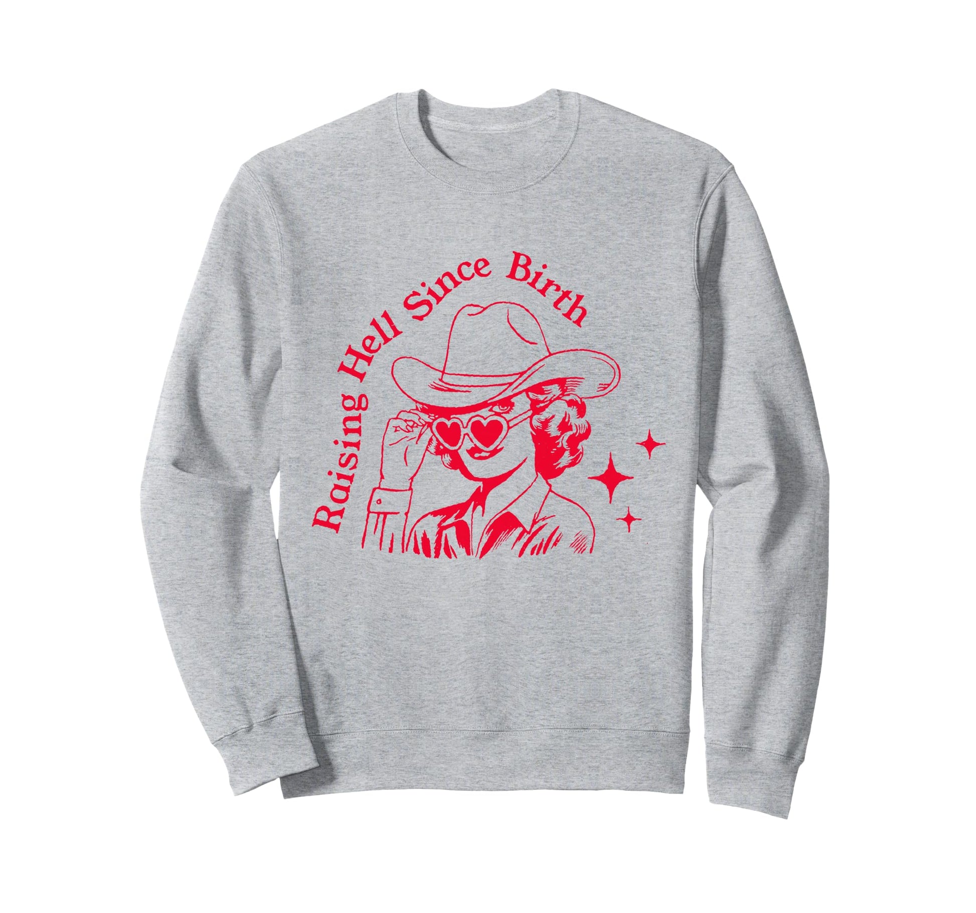 Raising Hell Since Birth Boho Sweatshirt - Novelty Apparel for Adults - T-Shirt, Sweatshirt, Hoodie