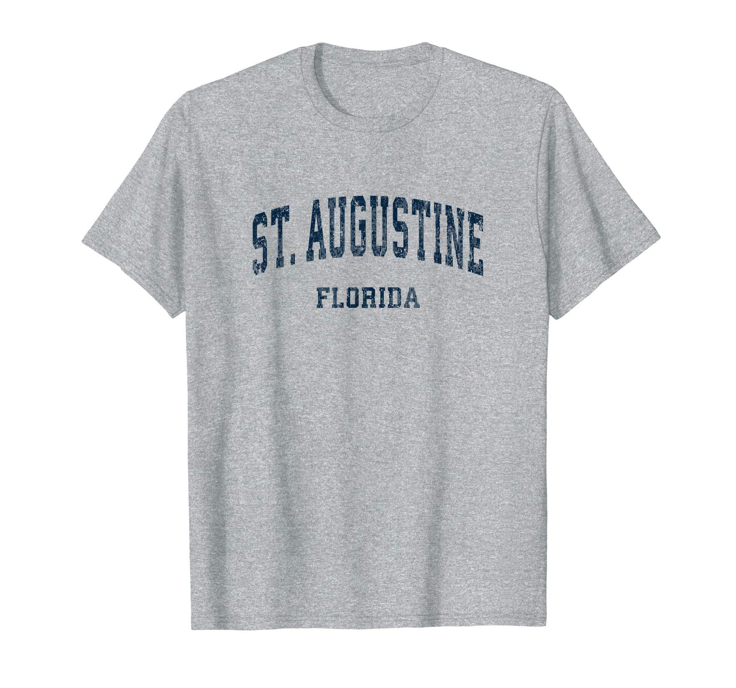 St Augustine Florida Fl Varsity T-Shirt - Aesthetic Graphic for Adults - T-Shirt, Sweatshirt, Hoodie