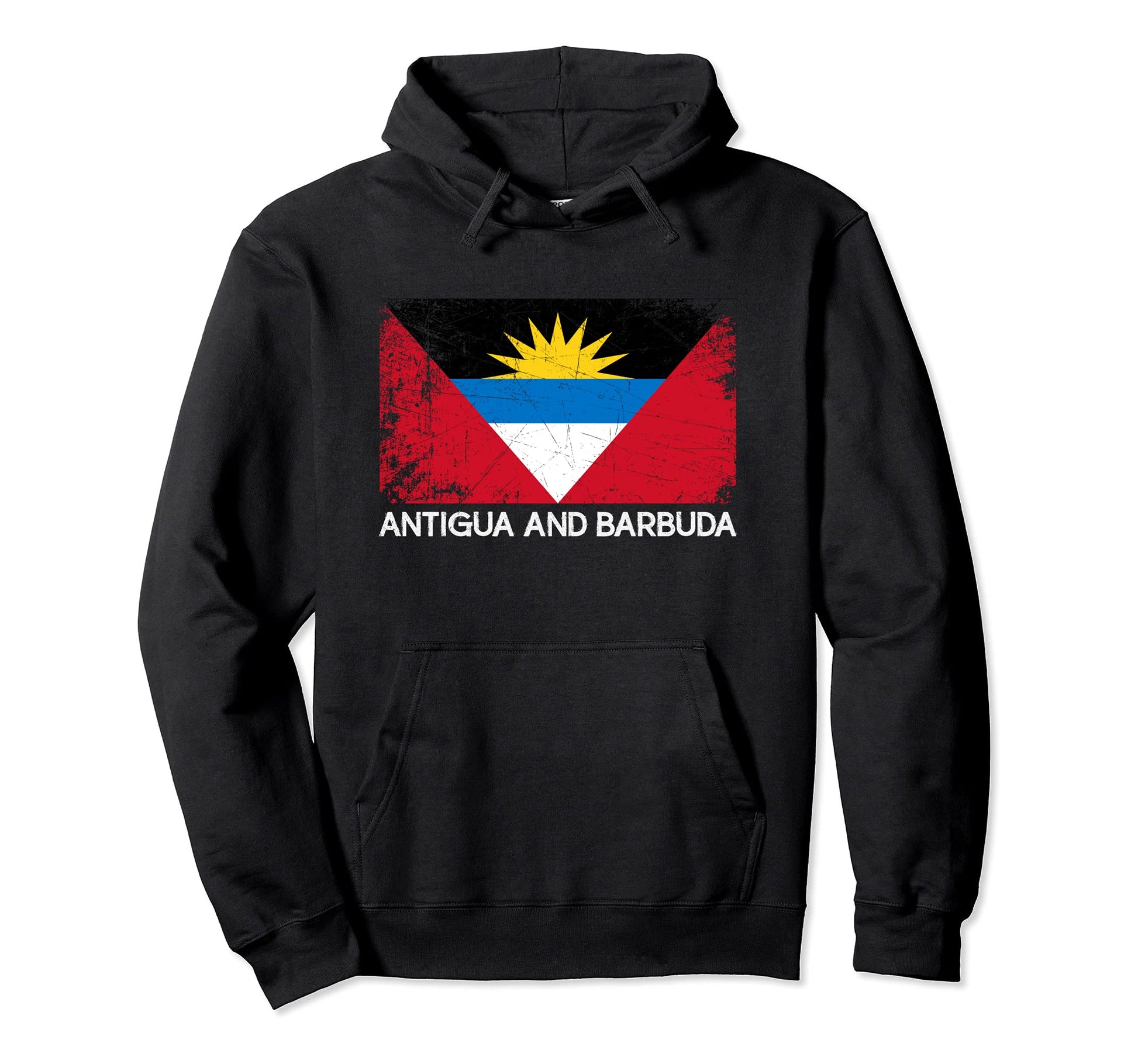 Flag Made Antigua And Barbuda Gift Hoodie - Aesthetic Graphic for Adults - T-Shirt, Sweatshirt, Hoodie